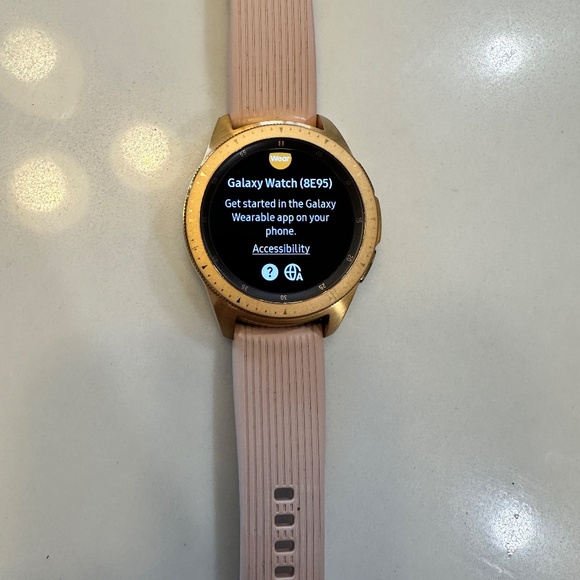 SAMSUNG Galaxy Watch (8E95) Rose Gold - Picture 1 of 4